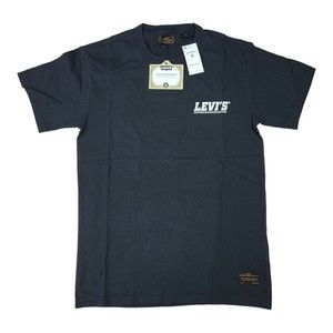 Levis T Shirt black color / short sleeve  Men Skateboarding tee  / Small Size